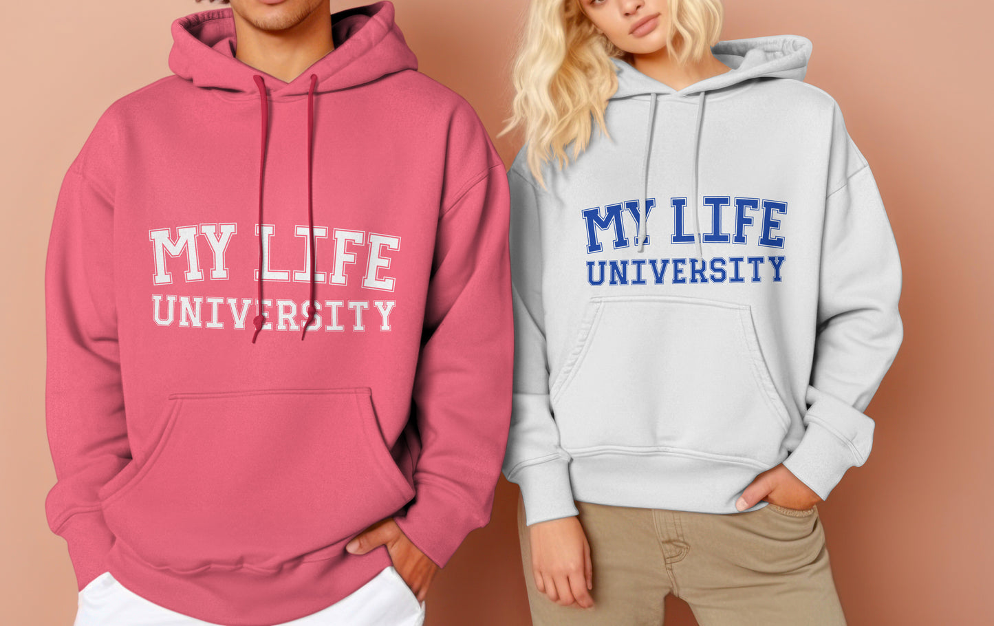 My life University Hoodie - Gray