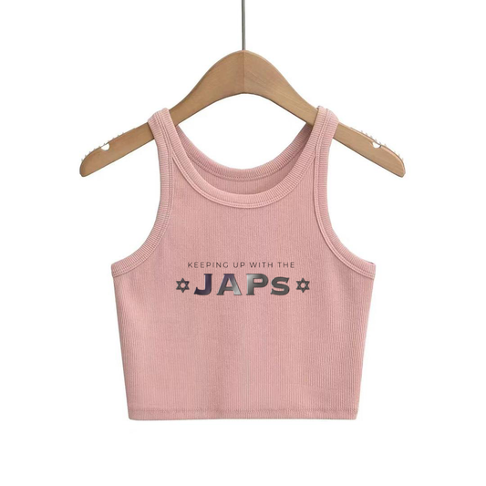 JAPs Pink Crop Top English